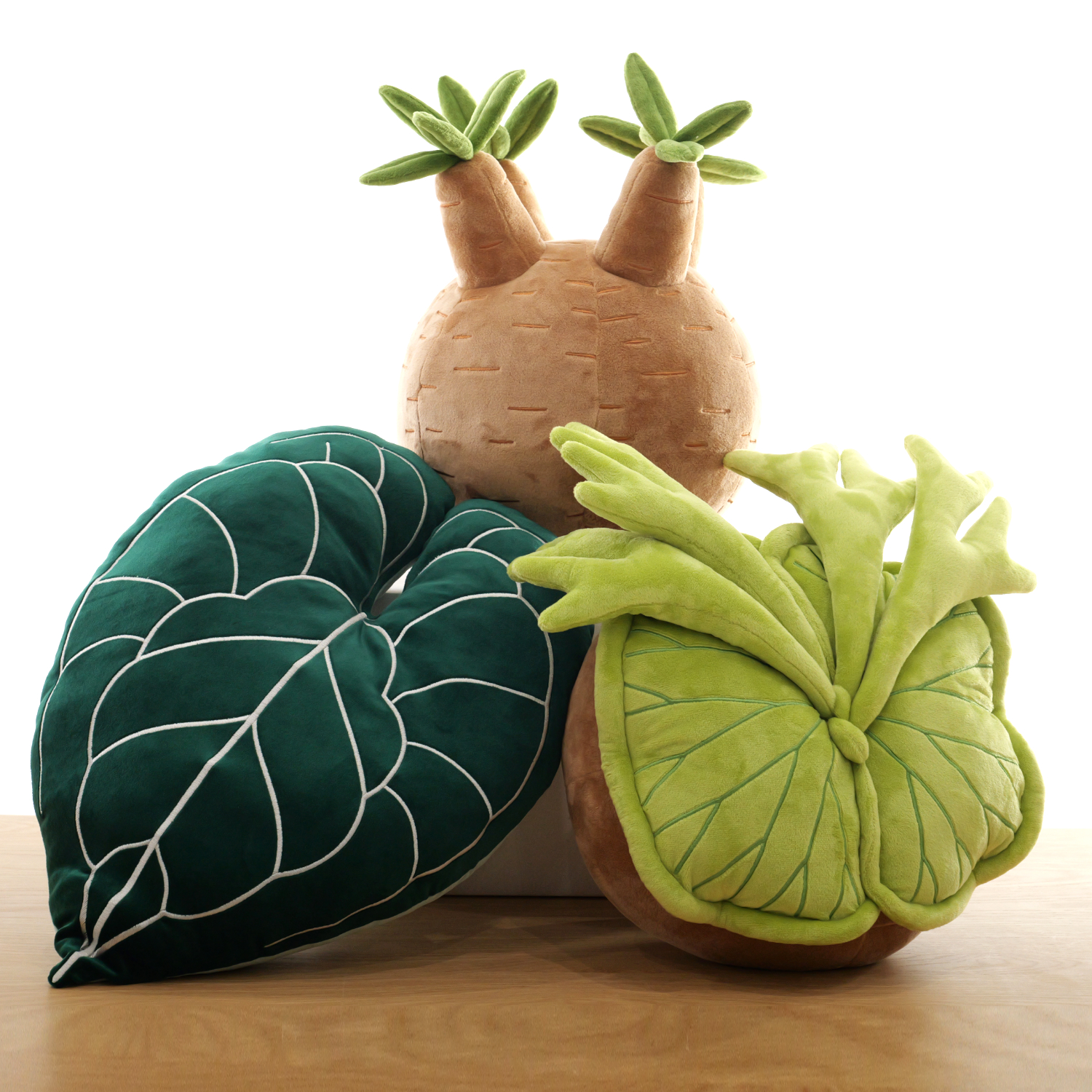 植物ぬいぐるみクッションの製品画像